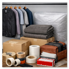 Стрейч-пленка и скотч для упаковки